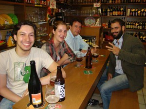 Fred, Giovana, Osvaldo e Rafael