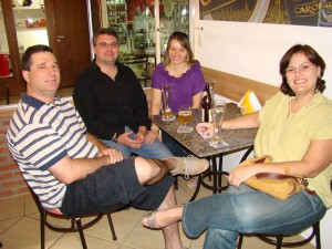 Nivaldo, Alessandro, Silmara e Patrícia.