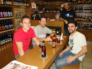Gustavo, Patrick, Marcelo e Capeta.