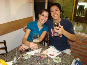 Luana e Rodrigo.