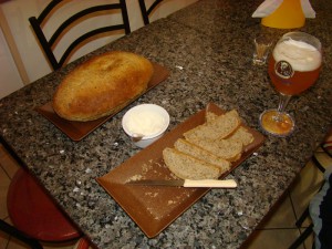 Olha o pão com malte...
