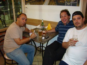 Fernandinho, Betão e Gobbo.