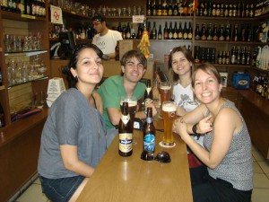 Elizia, Yuri, Bianca e Clarissa.