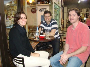 Maricy, Rafael e Gustavo.