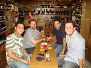 Welton, Márcio, Eduardo e Egídio.