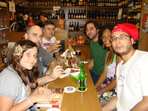 E mais a companhia de nosso amigo Fábio, da cervejaria Balmann/Montana.