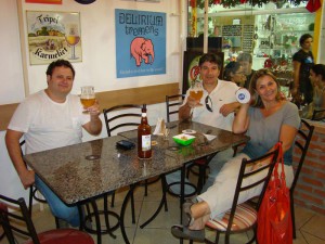 Gui, Bruno e Fernanda.