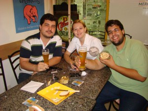 Scatena, Lili e Roger.