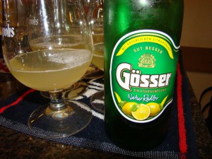 Gösser - uma radler austríaca.