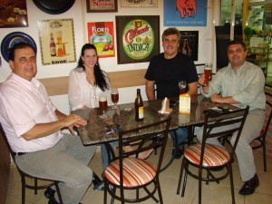 Vantuil, Beth, Alexandre e Alessandro.