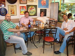 Gu, Olavinho, Vini e Osmar.