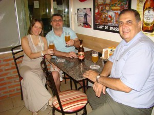 Silmara, Alessandro e Vantuil.