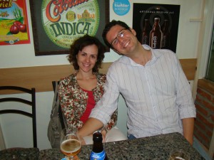 Anna Regina e Daniel.