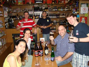 Lorena, Anamaria, Guxtavo, Marcelo, Gu e Henrique.