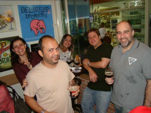 Anamaria, Fernandinho, Débora, Olavinho e Gu.