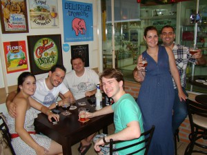 Amigos do Gui, Gui, Henrique, Giovana e Loró.