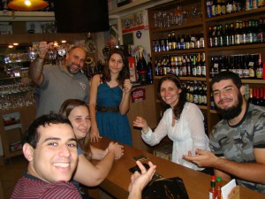 João, Anna, Gu, Giúlia, Anamaria e Sheid.