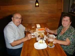 Hugo e Rosy, pais da Gabi.